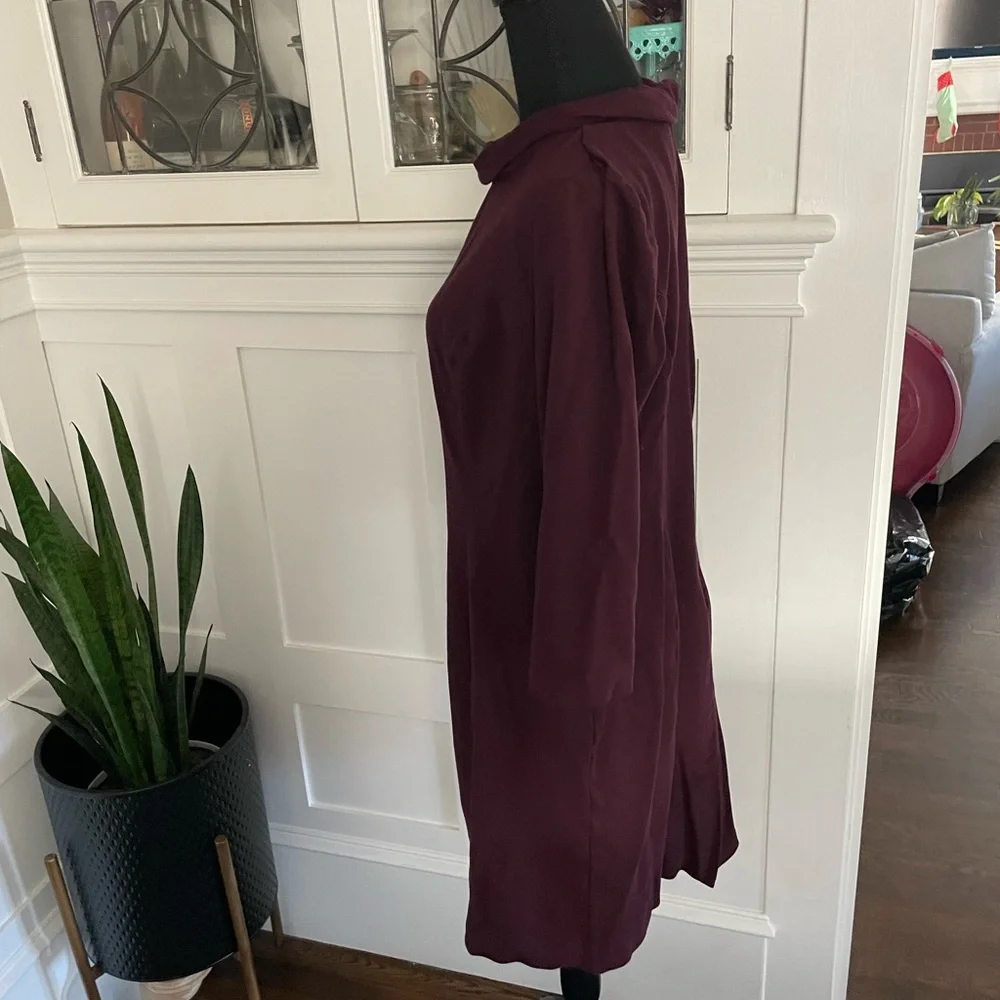 Maroon Talbots dress - Picture 6 of 6
